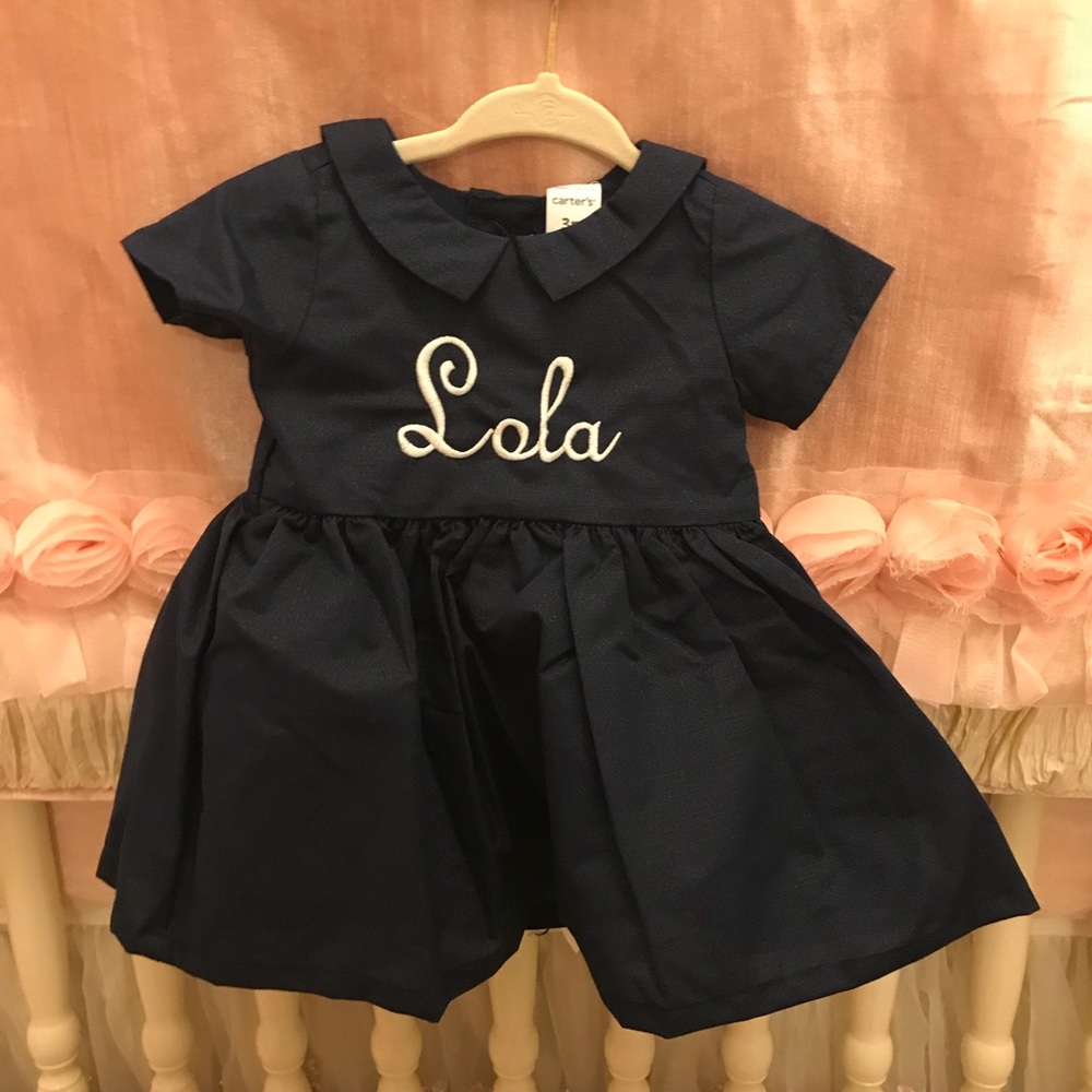 New without tags Monogramed dress